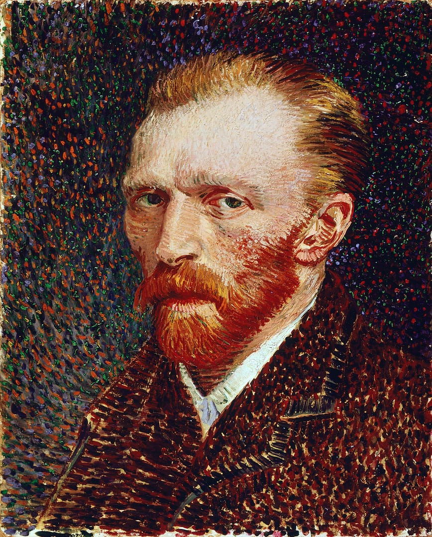 Rosario Annunziata, pittore astratto e artista informale italiano. | Genio e follia nella pittura di Vincent Van Gogh